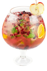Berries and fruit cocktail