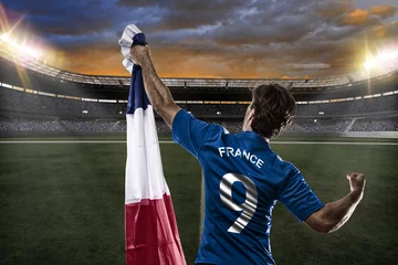 Foto op Plexiglas French soccer player © beto_chagas