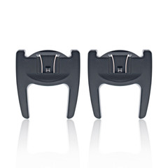 Speed light base isolated on white background