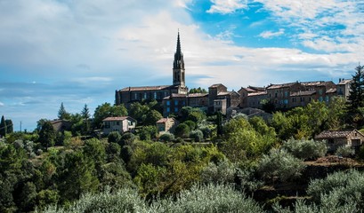 Banne, village Ardèchois.