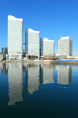 Fototapeta na wymiar Yokohama cityscape