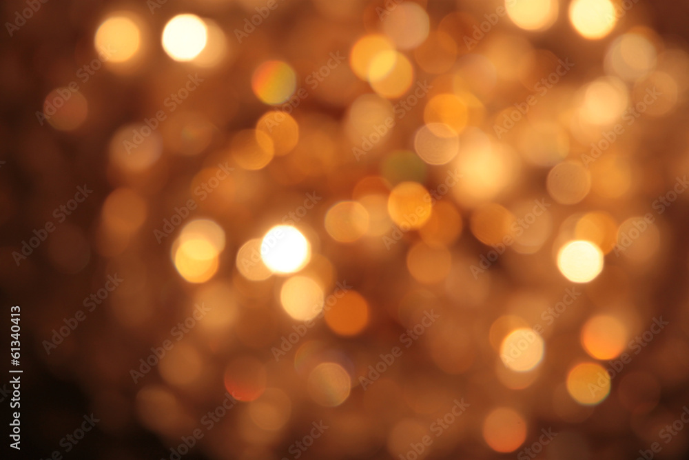 Poster abstract blurred circular bokeh lights background