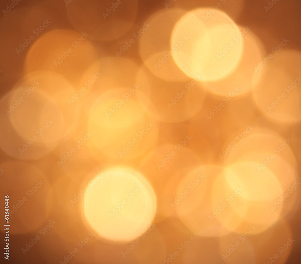 Poster abstract blurred circular bokeh lights background