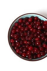 cranberries in dish