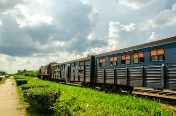 Obraz premium cuban trains and railroads