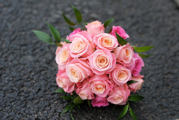 Beautiful wedding flowers bouquet