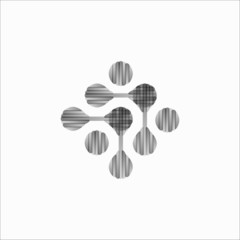 molecular structure, symbol