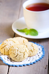 Rice flour cookies
