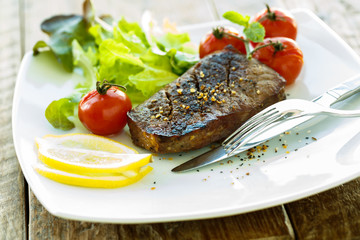 steack grillé de boeuf
