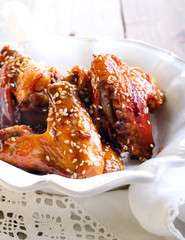 teriyaki chicken wings