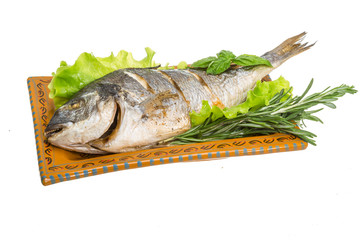 Grilled dorada