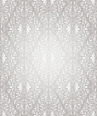 Vector seamless  vintage floral pattern