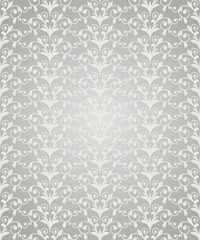 Vector seamless  vintage floral pattern