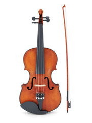 Fototapeta na wymiar beautiful violin