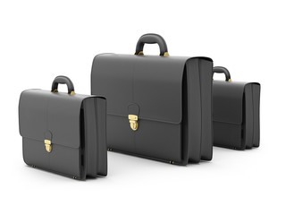 Black business briefcases