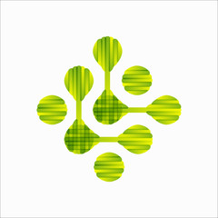 molecular structure, symbol