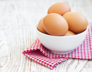 Eggs in bowl
