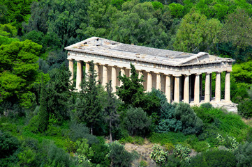 Fototapeta na wymiar Hephaestus temple
