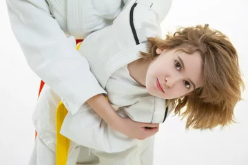 Crédence de cuisine en verre imprimé Arts martiaux Judo