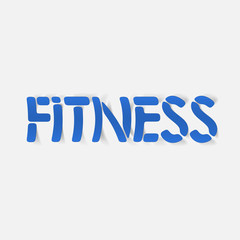 realistic design element: fitness