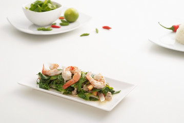 Spicy shrimp salad 1