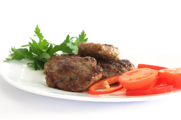 meatball with tomatoes