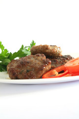 meatball with tomatoes