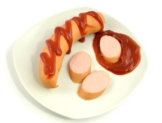 Frankfurter sausage