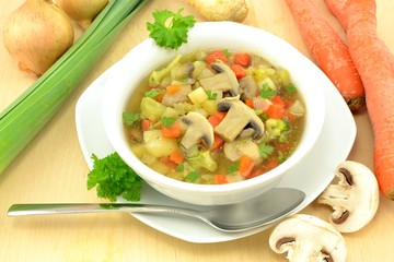 mushroom soup