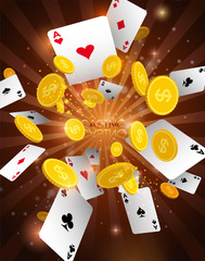 Casino abstract background - 61360825