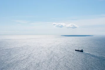 Fotobehang A ship on the Baltic Sea © timbrandt