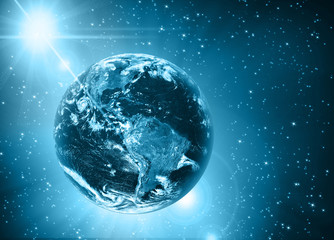 Planet earth. Best Concept of global business from concepts seri