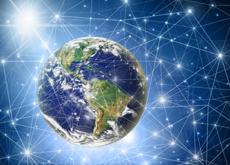 Planet earth. Best Concept of global business from concepts seri
