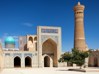 Obraz premium View of Kalon mosque and minaret - Bukhara
