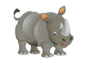 Cartoon animal - illustration for the children
