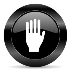 Obraz premium stop icon