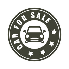 Car For Sale stamp