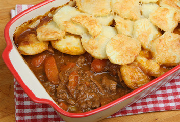 Beef Stew with Potato Topping