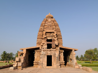 Indian ancient architeckture in Pattadakal