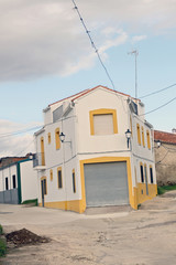 Fototapeta na wymiar Casa de Calzadilla, Cáceres, España
