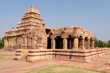 Indian ancient architeckture in Pattadakal