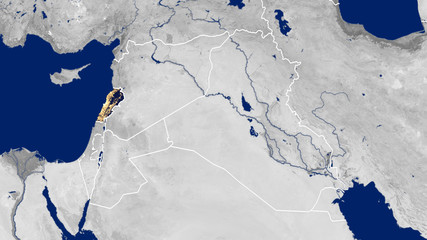 Lebanon - Night © Guillaume Le Bloas