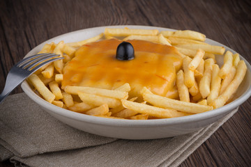 Francesinha on plate
