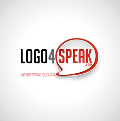 Logo for Speaker - obrazy, fototapety, plakaty
