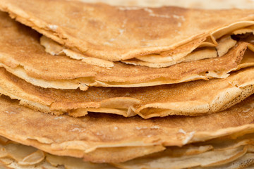 background of fried pancake
