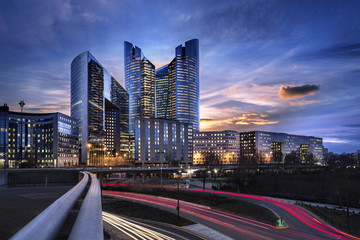 Fototapeta premium Quartier La Défense Paris