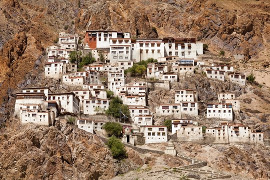 Karsha Gompa, Zanskar, Jammu and Kashmir, India