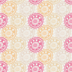 abstract seamless round shapes