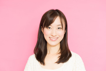 Fototapeta premium 笑顔の女性