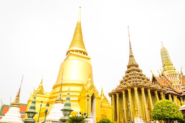 Emerald temple in thailand